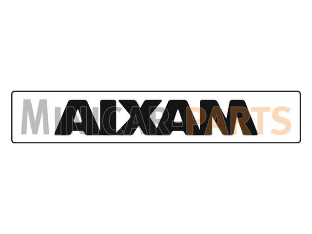 Naklejka na zderzak przedni Aixam