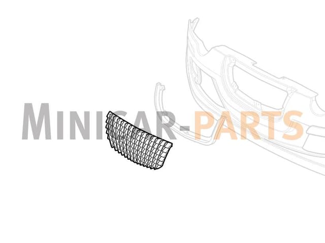 Grill przedniego zderzaka Grecav EKE 2. model